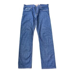 Flint and Tinder Classic Selvedge Denim Jeans Made in USA Indigo Blue Mens 34